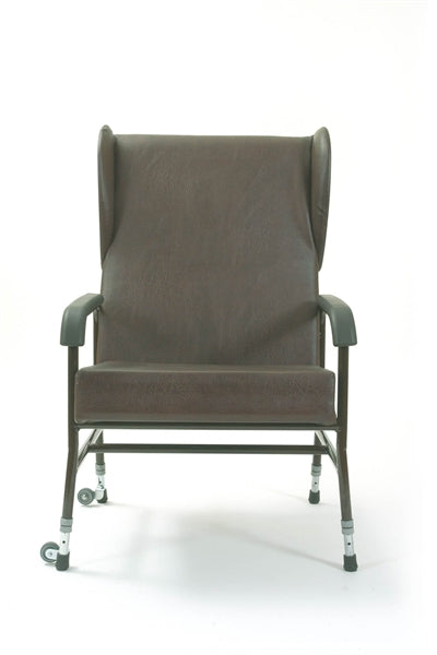 Bariatric High Back Chair – Adjustable Height with Head Supports