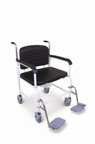 Bariatric Toileting Shower Chair – Polyurethane Seat with Detachable Arms