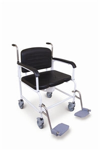 Bariatric Toileting Shower Chair – Polyurethane Seat with Detachable Arms