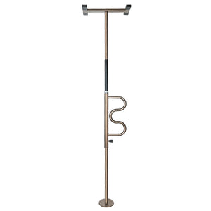 Wonder Pole Plus – Floor-to-Ceiling Safety Support Pole with Rotating Grab Bar for Standing, Sitting & Transfers