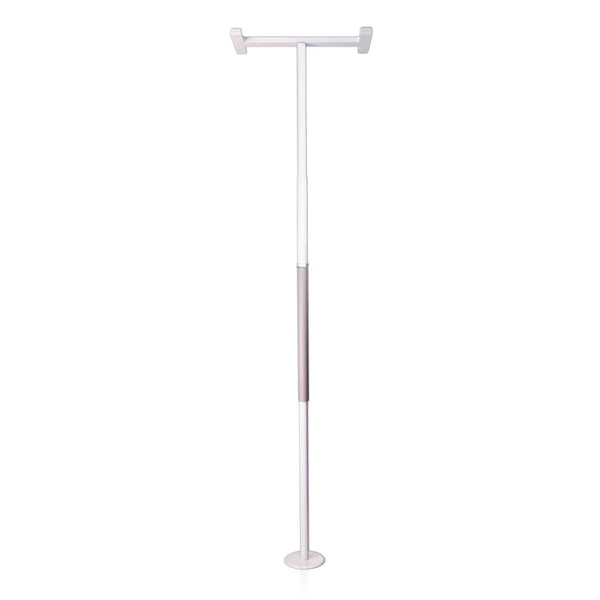 Wonder Pole Slim Adjustable Floor to Ceiling Safety Support Pole – Heavy Duty Tension Grab Bar for Bathroom, Bedroom & Home Mobility Assistance – No Drilling, 7’–10’ Height, 300 lbs Capacity