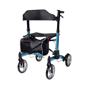 Fold Down Rollator | Lightweight Folding Rollator with Seat