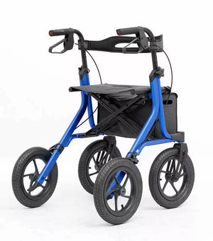 Dash Dapper Rollator | Lightweight All-Terrain Rollator with Seat