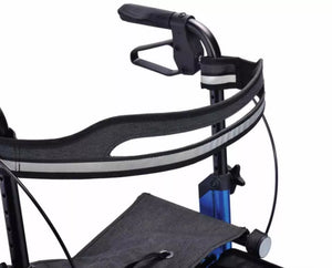 Dash Dapper Rollator | Lightweight All-Terrain Rollator with Seat