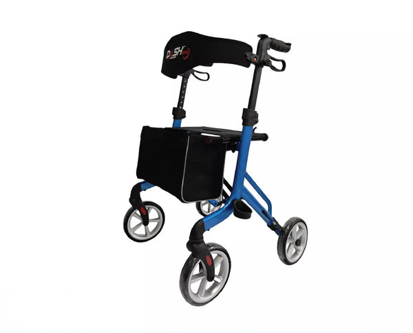 DASH Sleek Rollator | Compact Lightweight, Durable Frame Rollator
