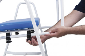 Super Bariatric Percher with Arms and Padded Back – Height Adjustable