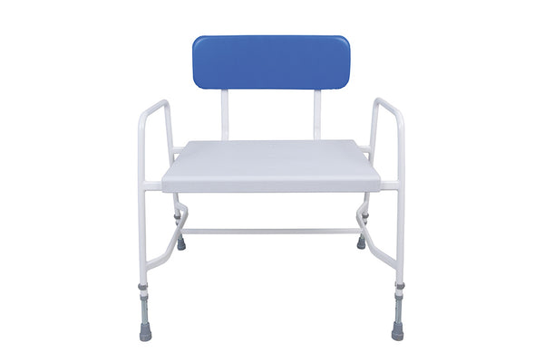 Super Bariatric Shower Chair – Height Adjustable with Perforated Seat
