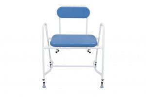 Bariatric Percher with Arms and Padded Back – Height Adjustable