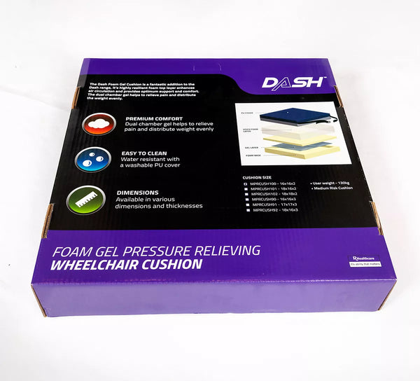 Cushion Foam Gel | Foam and Dual-Chamber Gel Cushion