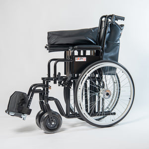 Dash 200 HD Heavy-Duty Folding Wheelchair | Up to 225kg Capacity