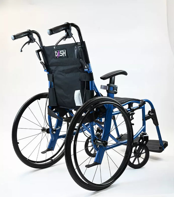 Dash Rehab Dash Lite x4 SP | Self-Propelled Folding Wheelchair
