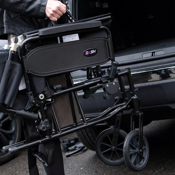 RHealthcare Dash Lite 2 | Lightweight Self-Propelled & Attendant Wheelchair