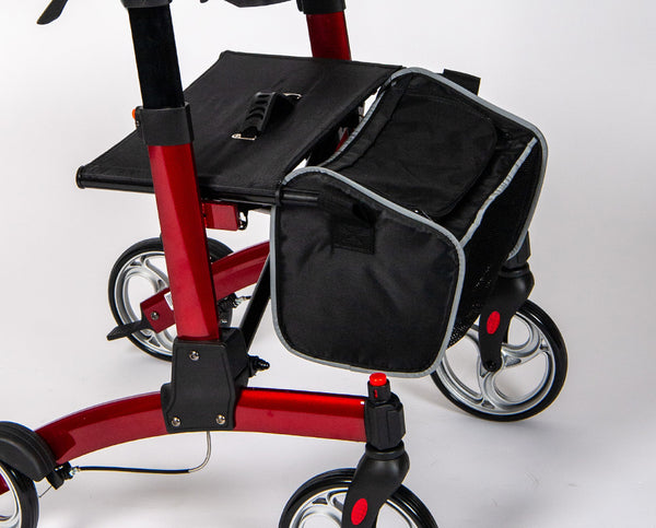Fold Down Rollator | Lightweight Folding Rollator with Seat