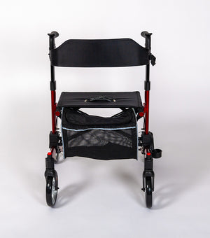 Fold Down Rollator | Lightweight Folding Rollator with Seat