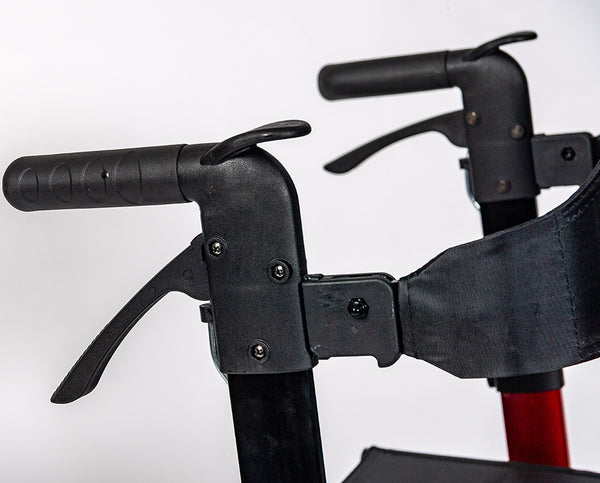 Fold Down Rollator | Lightweight Folding Rollator with Seat