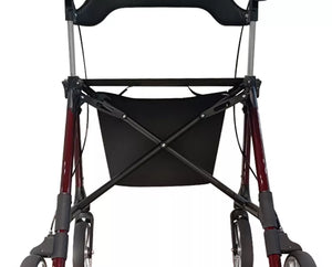 DASH Carbon Swish Rollator | Lightweight Carbon Fibre Rollator with Padded Seat