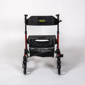Fold Down Rollator | Lightweight Folding Rollator with Seat