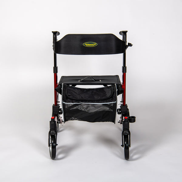Fold Down Rollator | Lightweight Folding Rollator with Seat