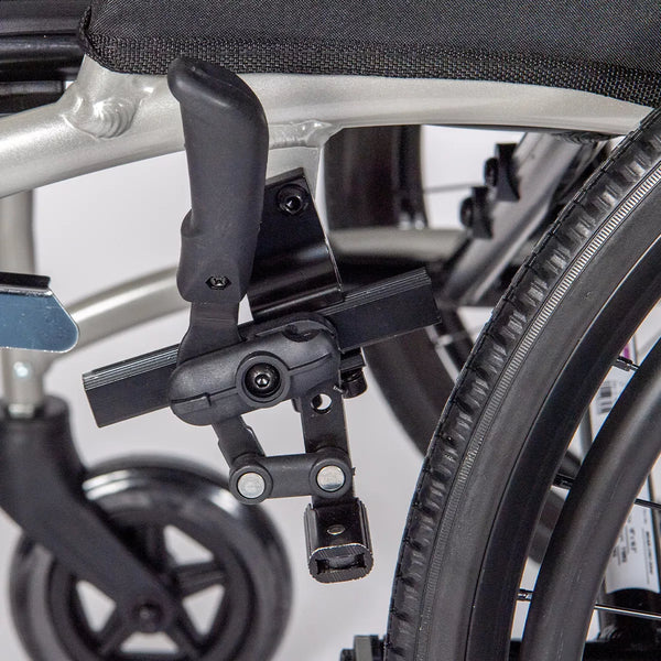 Dash Ultra Lightweight Transit Wheelchair | Padded Seat & Folding Back