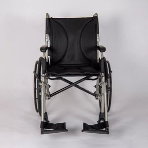 Dash Ultra Lightweight Transit Wheelchair | Padded Seat & Folding Back