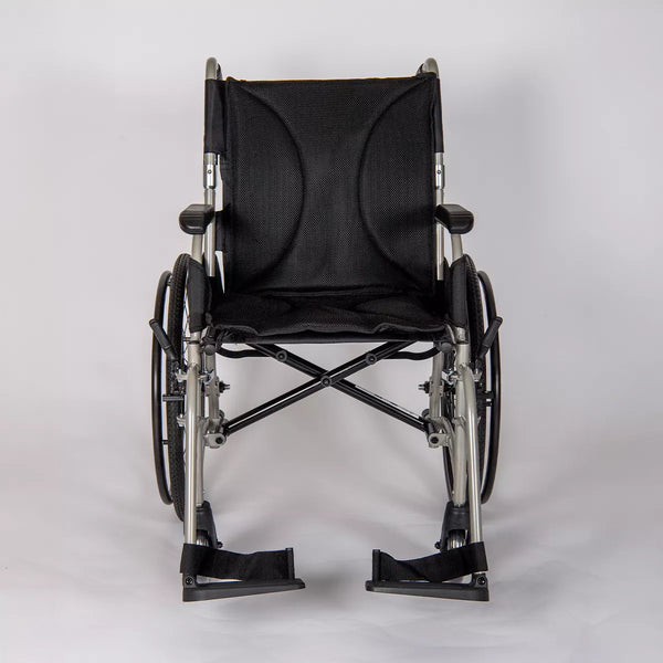 Dash Ultra Lightweight Transit Wheelchair | Padded Seat & Folding Back