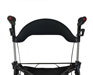 DASH Carbon Swish Rollator | Lightweight Carbon Fibre Rollator with Padded Seat