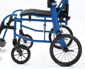Dash Rehab Dash Lite x4 Transit Wheelchair | Lightweight Folding Aluminium Transit Wheelchair