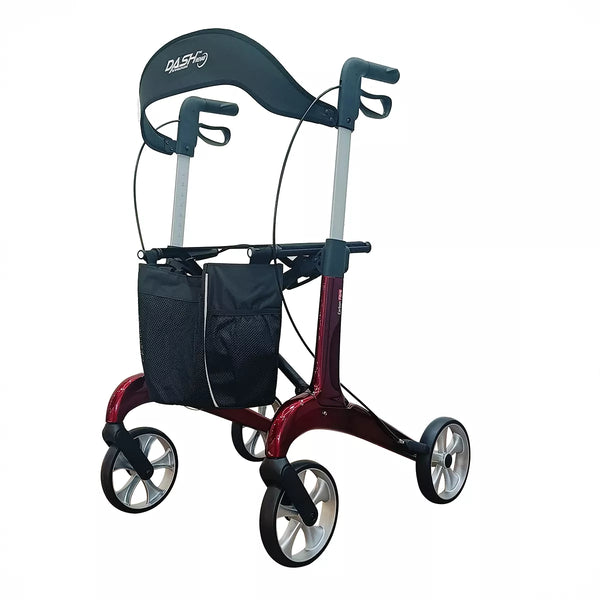 Dash Suave Carbon Rollator Lightweight | Folding Carbon Fibre Rollator