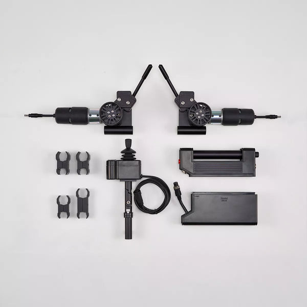 Dash Todo Drive Powered Wheelchair Power Assist Kit with Joystick Control