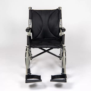 Dash Ultra Lightweight Transit Wheelchair | Padded Seat & Folding Back